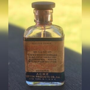 VINTAGE ACME Glass Bottle
